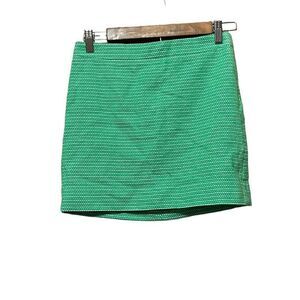 J. Crew Factory Green Mini Skirt